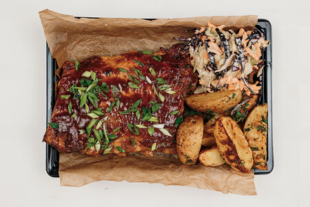 Свиные ребрышки по-техасски