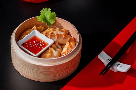 Гёдза курица-овощи