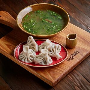 Похмельный суп с мини-хинкали