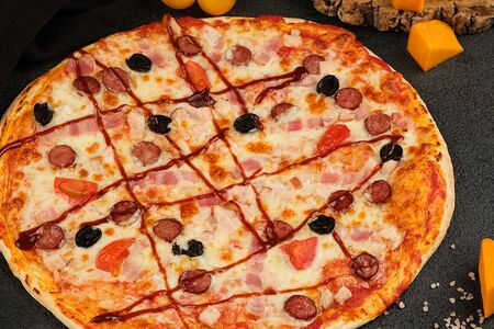 Пицца Мясная BBQ