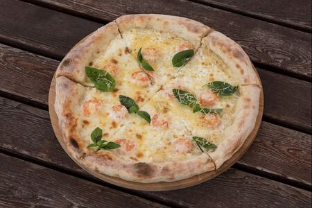 Пицца С креветкой