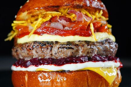 Бургер Beef с мраморной говядиной