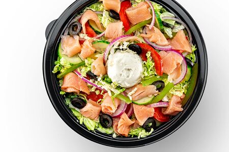 Салат Лосось Крем-чиз