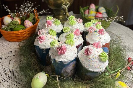 Кулич с цукатами