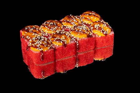 Запеченная Калифорния спайси с креветкой