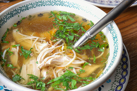 Лапша куриная