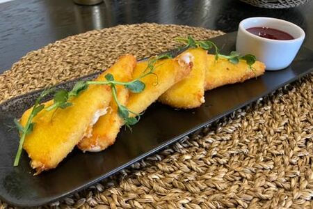 Жареный сулугуни