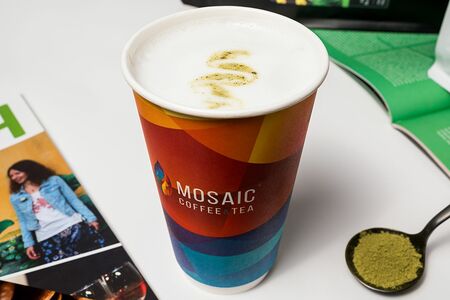 Матча-латте большая