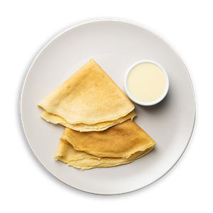 Блинчики со сгущенкой