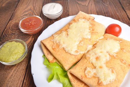 Кесадилья с телятиной