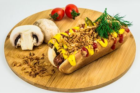 Сырный хот-дог