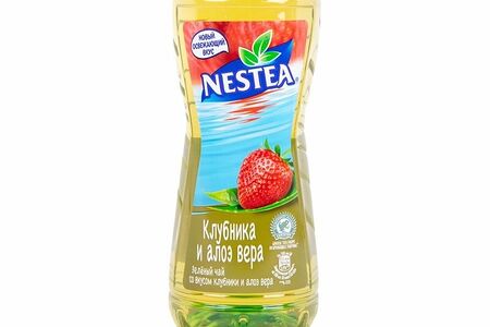 Зеленый чай Nestea Клубника-алоэ вера