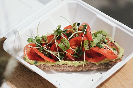 Авокадо-тост Angel vegan