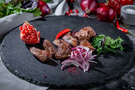 Шашлык из бараньего сердца