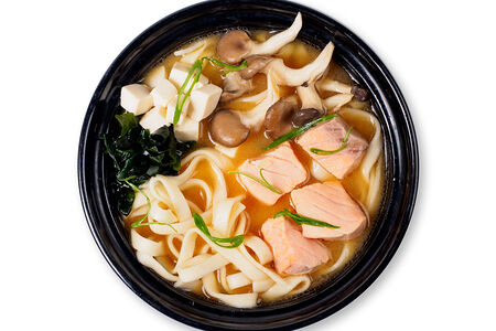 Мисо суп с лососем