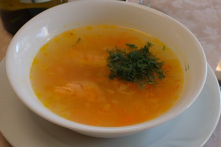 Суп Уха из сёмги