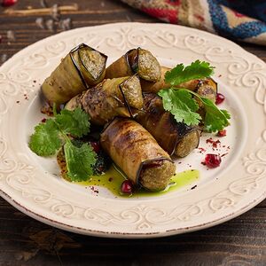 Бадриджани с грецким орехом