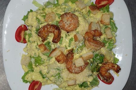 Цезарь с креветкой