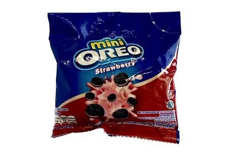 Печенье Мини Орео с клубничным кремом