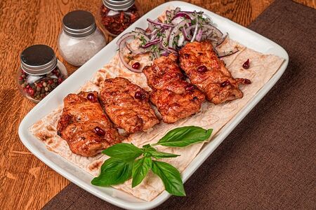 Шашлык из куриного бедра