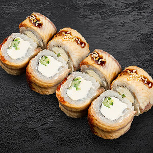 Ролл Филадельфия с угрем