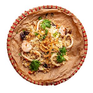 Рис с морепродуктами