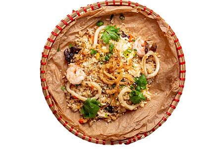 Рис с морепродуктами 