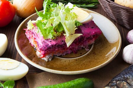 Салат Сельдь под шубой