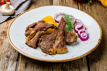 Казан-кебаб из баранины