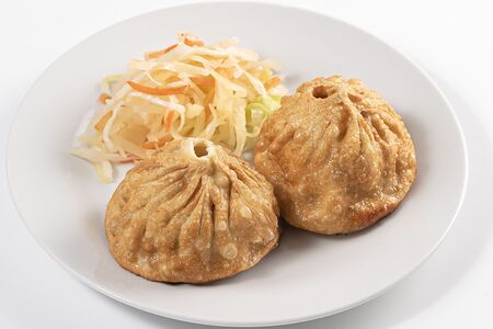 Буузы жареные