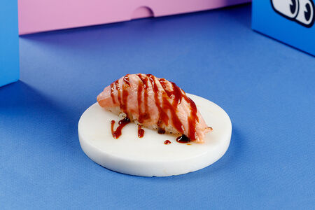 Опаленный лосось