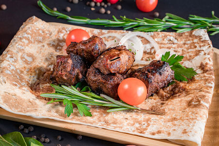 Шашлык из мякоти баранины