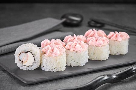 Ролл Лава с креветкой