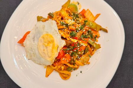 Жареный лагман