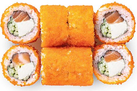 Сырная Калифорния с лососем