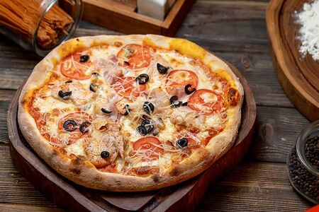 Курица с беконом