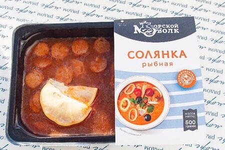 Солянка рыбная с морепродуктами