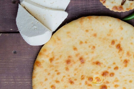 Пирог с картофелем и осетинским сыром