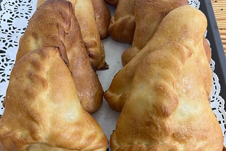 Курник с курицей и сыром