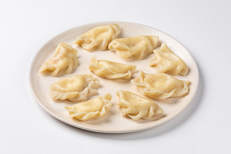 Вареники с творогом и курагой