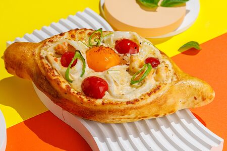 Хачапури с морепродуктами