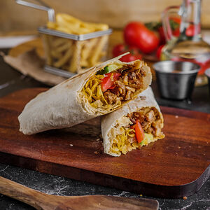 Лаваш-кебаб с курицей