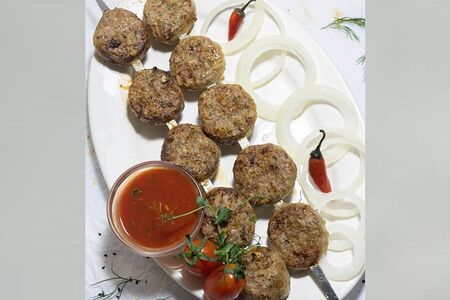 Шашлык люля в оболочке