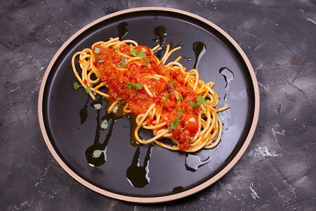 Спагетти Аррабиата