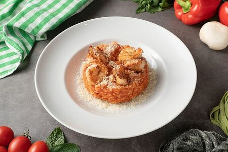 Ризотто с креветками