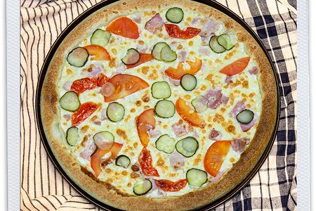 Чикен рэнч на тонком тесте