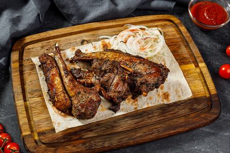 Шашлык из cвинoй корейки