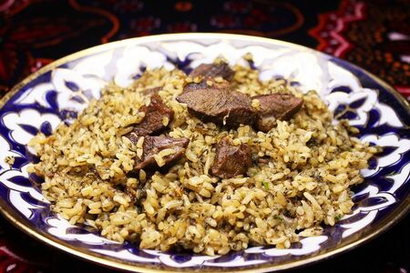 Плов Бахш зеленый