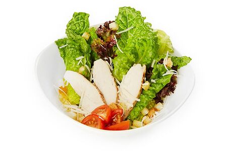 Цезарь с курицей