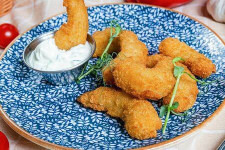 Креветки в кляре